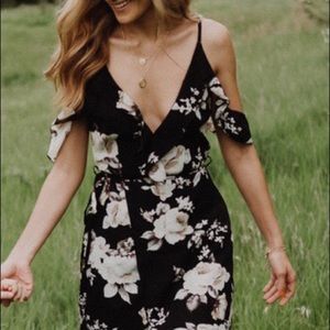Floral dress -missguided
